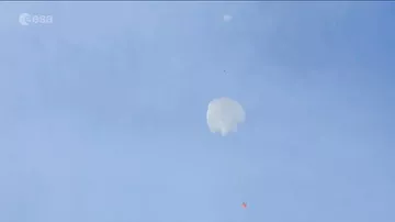 Испытание марсианского парашюта показали на видео