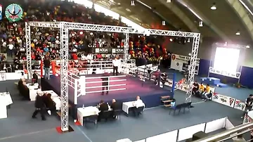 Avropa çempionatının finalında Türkiyə və Gürcüstan boksçuları arasında kütləvi dava düşüb