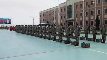 Azərbaycan sülhməramlılarının bir qrupu Əfqanıstana yola salınıb - 03.04.2018