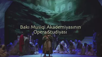 Опера "Норма" на сцене Оперной студии Бакинской музыкальной академии