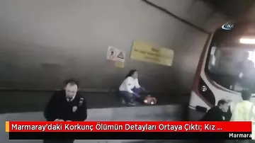 Metroda şəkil çəkdirən qız qəfil özünü qatarın altına atdı