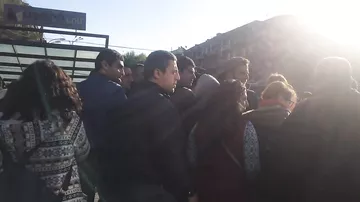 В Ереване полиция задержана несколько десятков человек