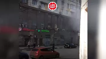 В московском ТЦ "Измайловский" произошел пожар