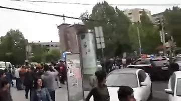 Ситуация на улицах Еревана-3