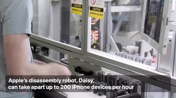 Apple показала нового робота для переработки айфонов