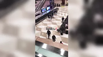 Həbs olunmuş “Quska” Bakı hava limanında