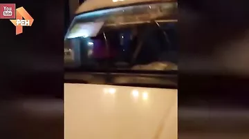 Водитель автобуса в Киеве напал на пассажира с битой