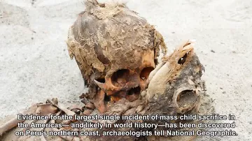 В Перу обнаружили крупнейшее захоронение принесенных в жертву детей