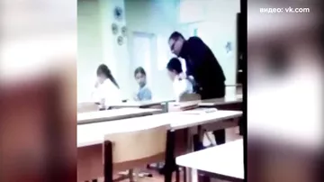 Учитель чуть не задушил школьника, пытаясь его успокоить