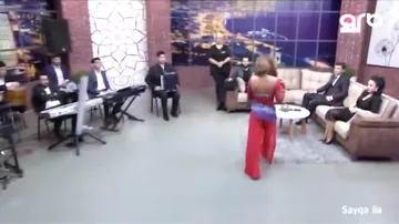 Танцовщица загорелась во время выступления в эфире