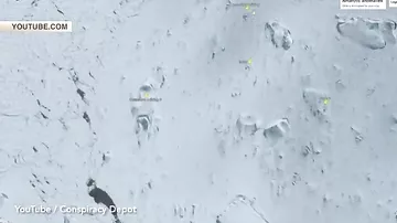 На Google Earth нашли древний город, погребенный подо льдами Антарктиды