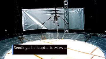 NASA отправит беспилотный вертолет в экспедицию на Марс