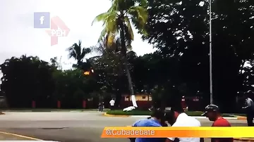Видео взрыва самолета, который разбился на Кубе