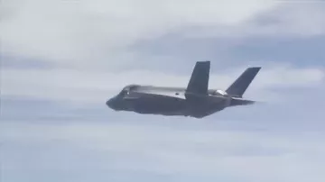 Полет первых турецких F-35