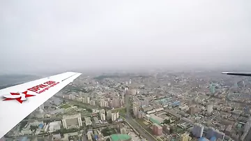 Сингапурскому фотографу удалось снять на видео КНДР с высоты птичьего полета