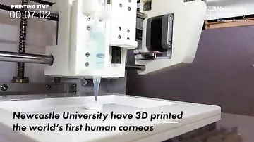Роговицу человеческого глаза впервые напечатали на 3D-принтере