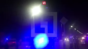 Опубликовано видео из Волгограда, где столкнулись баржа и катамаран