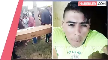 Молодой человек пришёл на собственные похороны