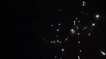 Молния ударила в фейерверк в честь Дня независимости США