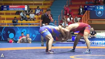 Азербайджанский чемпион одержал победу над армянином