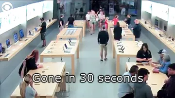 Подростки ограбили Apple Store на 27 000 долларов всего за полминуты