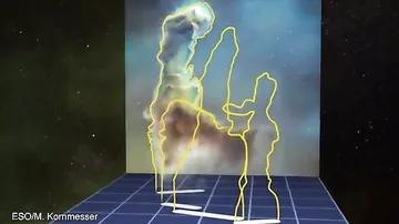 Yaradılış Sütunları daha da yaxınlaşdı