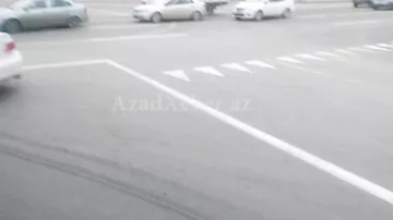 Авария на "20-ом участке" в Баку