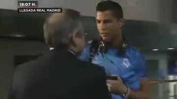 Роналду получил пощечину от президента «Реала»