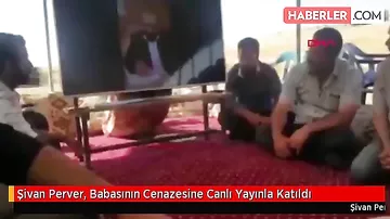 Məşhur sənətçi atasının dəfn mərasimində canlı yayım etdi