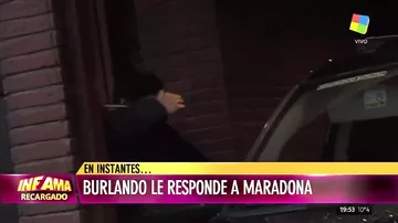 Пьяный Марадона едва сел за руль и дал интервью журналистам