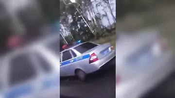 В Подмосковье перевернулся рейсовый автобус