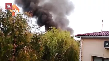 Видео с места пожара в Сочи, где погибли 8 человек