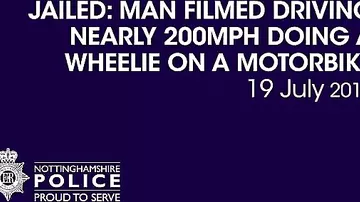Британец на украденном мотоцикле установил рекорд скорости