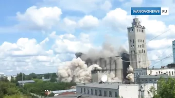 Взрыв элеватора в Иваново