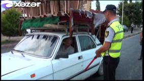 Yol polisi Ağdamda reyd keçirib