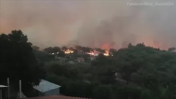 Portuqaliya od tutub yanır