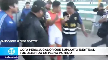 Футболист арестован за подмену личности во время матча в Перу