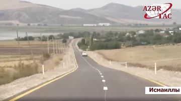 Состоялось открытие автомобильной дороги Кюрдмаши-Кельбенд-Гирк после реконструкции и восстановления
