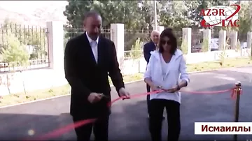 В поселке Лагич Исмаиллинского района сдано в эксплуатацию новое школьное здание