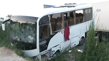 В Турции перевернулся автобус с российскими туристами, есть пострадавшие