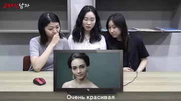 Реакция кореянок на женскую красоту Азербайджана