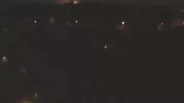 Видео последствий взрывов на военном складе на Украине