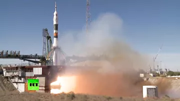 Rusiyaya məxsus "Soyuz" raketinin buraxılışı zamanı qəza baş verib