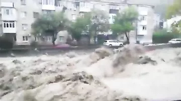 Наводнение в Туапсе
