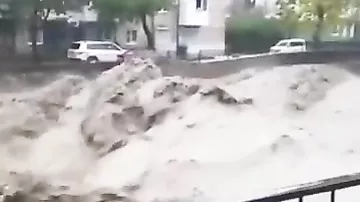 Туапсе затопило