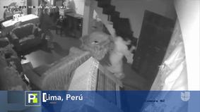 Женщина с метлой обратила в бегство двух грабителей, укравших телевизор из её квартиры