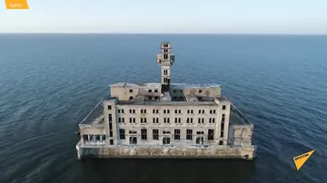 Каспийский форт Боярд: как выглядит заброшенная крепость