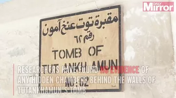 Tutanhamonun məqbərəsindəki müəmmalı qəhvəyi ləkələrin sirri bilindi
