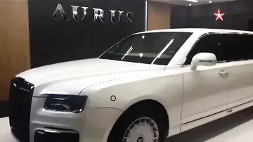 Белоснежный лимузин Aurus заметили в Абу-Даби