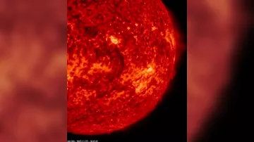 NASA опубликовало уникальное видео взрыва на Солнце
